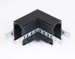 Коннектор угловой для встраиваемого шинопровода Magnetic GL3354 BK черный 85*85*H46.8