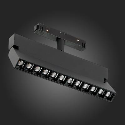ST362.446.12 Магнитный трековый светильник Черный LED 1*12W 4000K 1 009Lm Ra&gt;80 36° IP20 L219xW22xH134 48V