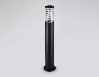 Светильник уличный ландшафтный ST2536 BK/CL черный/прозрачный IP54 E27 max 11W D108*800