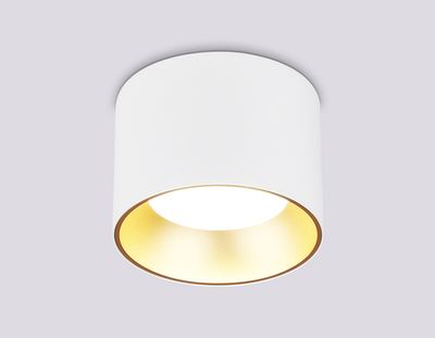 Светильник накладной точечный TN52882 SWH/SGD белый песок/золото песок GX53 max 12W D97*70