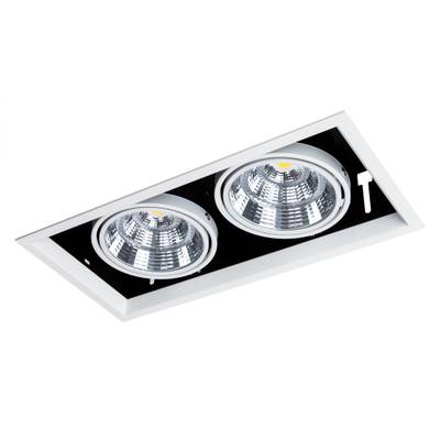 Карданный светильник Arte Lamp MERGA A8450PL-2WH, 2хLED