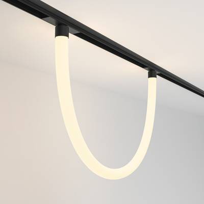 Трековый подвесной светильник Tau Exility 3000K 20Вт 360°, TR101-2-20W3K-B. TM Maytoni