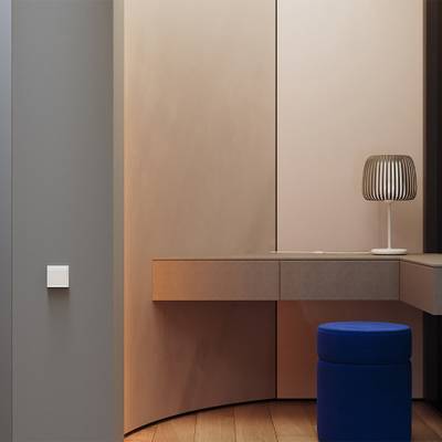 VLS002613 Накладка для выключателя карточного, S70 (хлопок). (ТМ Maytoni)