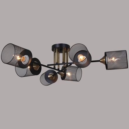 38460-0.3-06 BK+COPPER светильник потолочный