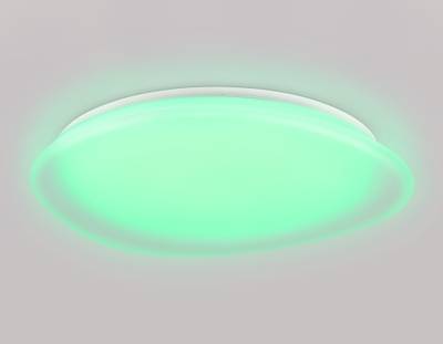 Светильник светодиодный RGB с пультом  FZ1615 FR матовый IP20 60W 3000-6500K+RGB 510*100 (ПДУ ИК)