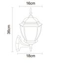 Уличный настенный светильник Arte Lamp PEGASUS A3151AL-1BN, 1хE27