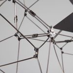 Подвесной светильник 90368/7 черный жемчуг