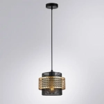 Подвесной светильник Arte Lamp GRID A7069SP-1BK, 1хE27