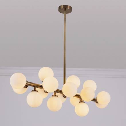 Люстра на штанге Arte Lamp BOLLA-PICCOLO A3988SP-16AB, 16хG9