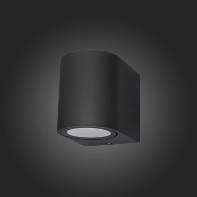 SL9001.401.01 Светильник уличный настенный ST-Luce Черный/ GU10 1*5W