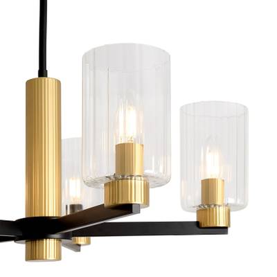 Потолочный светильник Ombre FR2051CL-05BBS, E14х5. TM Maytoni