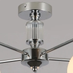 IL0064-5C-79 CR светильник потолочный ILLUMICO, E27х5