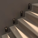 Подсветка для лестниц 40108/LED черный