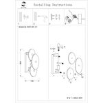 SL1657.201.01 Бра ST-Luce Золотистый/Прозрачный E14 1*40W