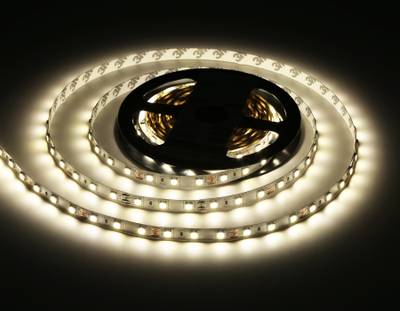 Светодиодная лента GS2002 5050 60Led/ 14.4W m/ 12V IP20 4500K/ 5000*10*1.87mm/ кратность резки 50mm (2 конт.)