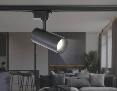 Cветильник светодиодный трековый GL5828 BK черный LED 15W 4200K 24°