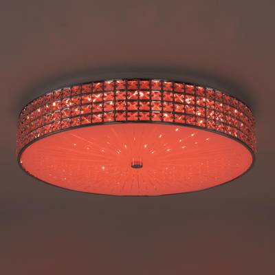 Citilux Портал CL32410G1 LED RGB Люстра хрустальная с пультом Хром