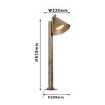 Уличный светильник Phillo 4132-1F. ТМ Favourite