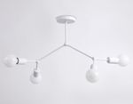Потолочный светильник в стиле лофт TR8031/4 WH белый E27*4 max 40W D670*440