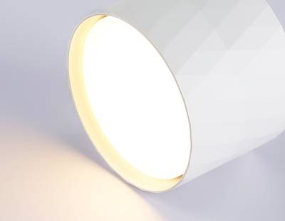 Накладной точечный светильник GX53 TN5358 WH белый GX53 D82*60