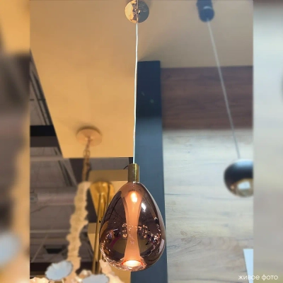 Светильник подвесной Crystal Lux GAUDI SP4W LED COPPER 1882/204