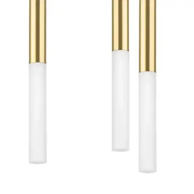 L5T747133 Люстра TUBO LED 25W 1250LM 360G ЗОЛОТО 3000K (574723+747133 (5шт)