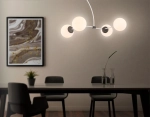 Подвесной светильник TR2542/4 WH/BK белый/черный E27/4 max 60W 700*450*450