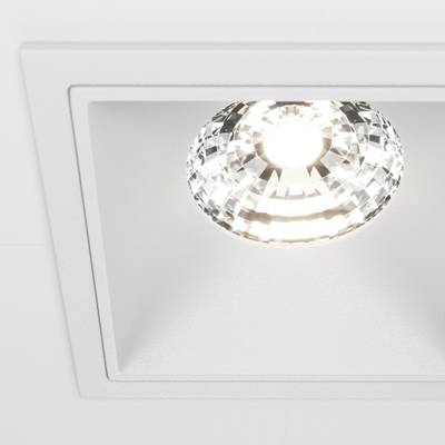 Встраиваемый светильник Alfa LED 4000K 1x15Вт 36° Dim Triac, DL043-01-15W4K-D-SQ-W. TM Maytoni