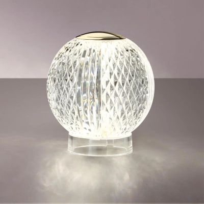 5008/2TL L-VISION ODL24 567 золотой/металл/акрил Настольный светильник LED 2W 4000K 180лм CRYSTAL