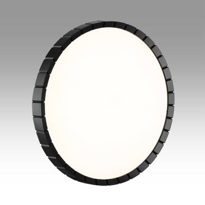 7649/EL PALE SN 88 Светильник пластик/белый/черный LED 70Вт 3000-6000К D486 IP43 пульт ДУ ATABI BLACK