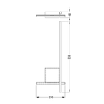 Декоративная подсветка Arte Lamp DECADE A2127AP-8BK, 1хLED