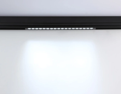 Светильник светодиодный диммируемый для шинопровода Magnetic 220V GL1314 BK черный IP20 24W 3000K-6400K 24° 455*25*42 (Без ПДУ)