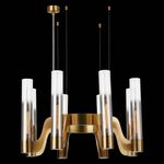 SL1235.303.08 Люстра подвесная ST-Luce Латунь/Хром, Прозрачный E14 8*40W