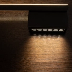 Декоративная подсветка Arte Lamp SARGAS A2026AP-1BK, 1хLED