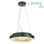 7753/18L MITRA LED SN 535 Светильник пластик/белый/черный/золотой LED 18Вт 4000K D320 IP54 QUANTUM