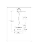 Подвесной светильник Arte Lamp PADOVA A2404SP-33AM, 1хLED