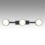 8240/3 COMFI LN26 240 черный, металл/акрил Светильник подвесной LED GX53 3*7W 220V LANIKA