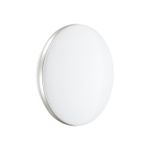 7625/CL PALE SN 168 Светильник пластик/белый/серебристый LED 30Вт 4000К D340 IP43 RINGO