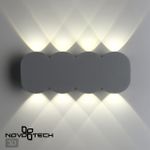 358561 STREET NT21 374 темно-серый Ландшафтный настенный светильник IP54 LED 4000K 8W 85-265V CALLE