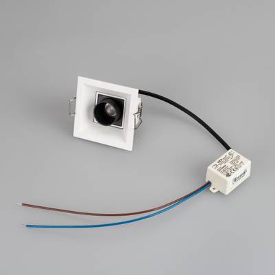 Светильник MS-ORIENT-BUILT-TURN-TC-S67x67-3W Day4000 (BK-BK, 30 deg, 230V) (Arlight, IP20 Металл, 5 лет)