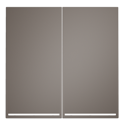 VLS000414 Клавиши для выключателя/переключателя двухклавишного с подсветкой, S70 (капучино). (ТМ Maytoni)