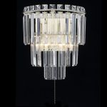 Citilux Фонда CL303323 Бра хрустальное с выключателем Бронза