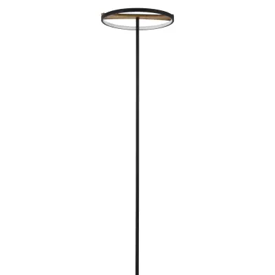 723727 Торшер LODI LED 9W 720LM ЧЕРНЫЙ/ДЕРЕВО 3000K Lightstar