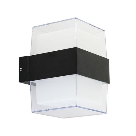 Уличный настенный светильник Arte Lamp ULYSSES A8705AL-2BK, 2хLED