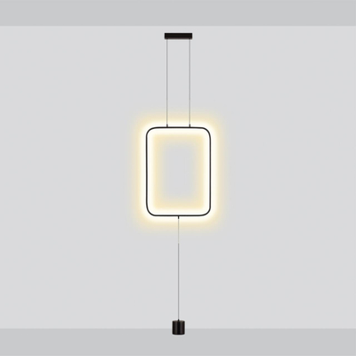 7022/27FLA HIGHTECH ODL25 247 Напольный светильник черный/металл/акрил IP20 LED 3000K 220V TEO