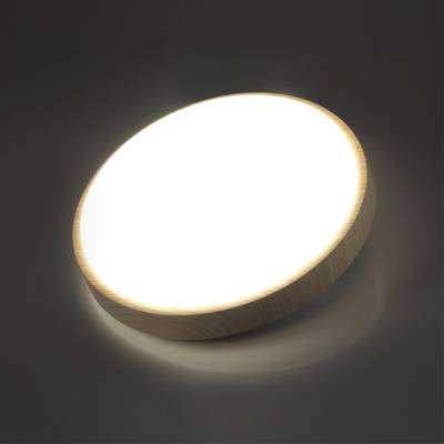 7607/CL PALE SN 118 Светильник пластик/белый/бежеый под дерево LED 30Вт 4000К D340 IP43 LOSTA