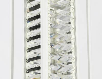 Подвесной светильник с хрусталем TR5042 WH/CL белый/прозрачный E14/1 max 40W 180*180*760