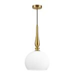 4766/1 PENDANT ODL21 491 белый/бронзовый Подвес E27 60W RUNGA
