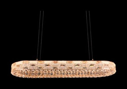 Люстра подвесная Festo Gold FL1051-10PO, LED