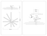 Светильник светодиодный потолочный FL6221 WH белый 70W 3000K-6400K 605*605*170 (ПДУ ИК)